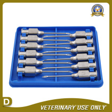 Aiguille d&#39;injection de métal pour vétérinaire (TS)